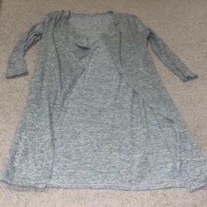 Woman’s long cardigan